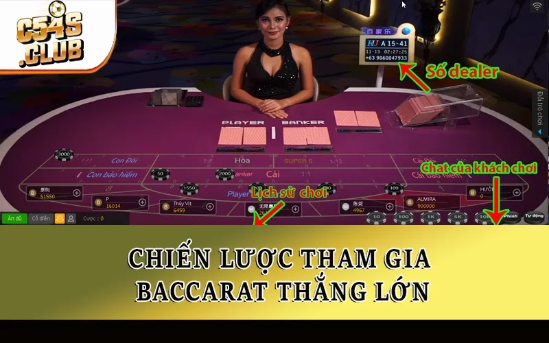 Chiến lược tham gia Baccarat thắng lớn