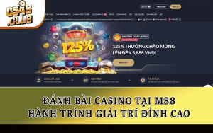 Đánh bài casino tại M88